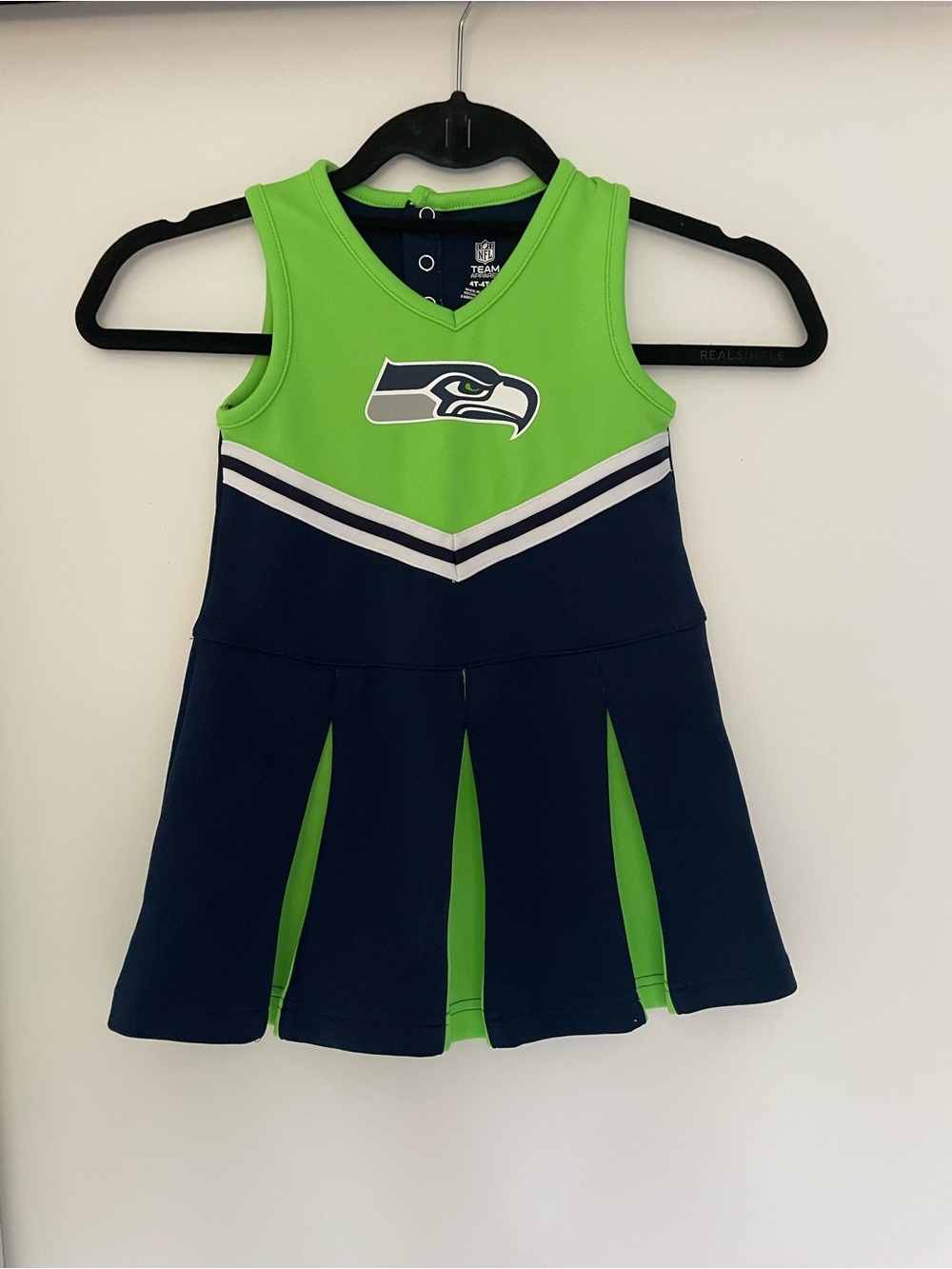 NFL Seattle Seahawks Girls' Cheer Dress Sz 4T